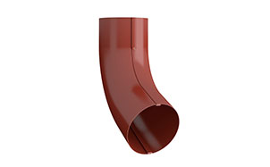 Колено трубы LINDAB BK сталь, кирпично-красное, 70 град., D 100 мм