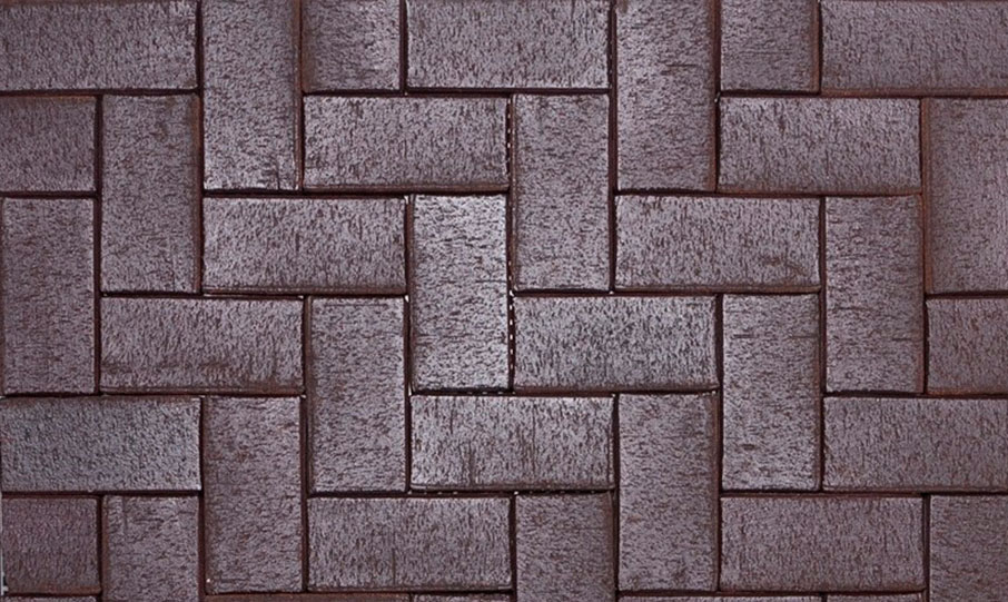 Тротуарная клинкерная брусчатка Feldhaus Klinker P609 umbra ferrum, 240*118*52 мм