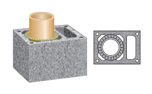 Керамический дымоход SCHIEDEL UNI одноходовой 1 п.м, 48*62 см, D 25L см