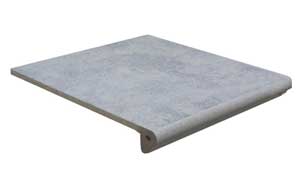 Клинкерная балконная плитка флорентинер ABC Granit Grau, 310*115*52 мм