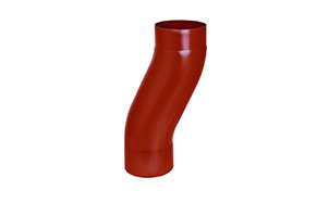 S-обвод  AQUASYSTEM красно-коричневый, D 90 мм