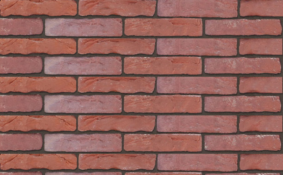 Кирпич облицовочный ручной формовки Terca Oranje rood (SF 65 ORANJE ROOD), 258*90*65 мм