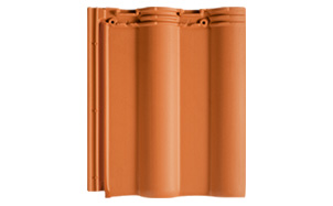 Керамическая черепица рядовая CREATON Maxima натуральный красный