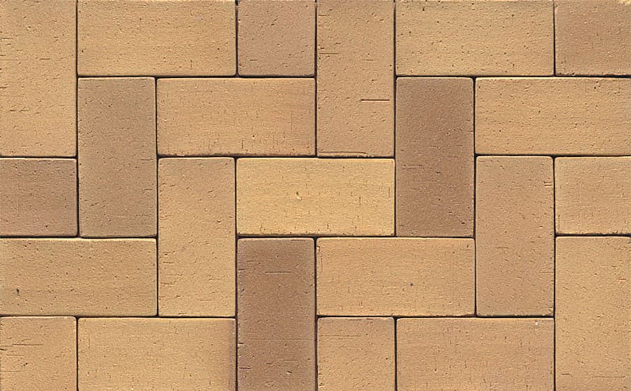 Тротуарная клинкерная брусчатка Muhr №06 Hellbraun-bunt, 240*55*52 мм