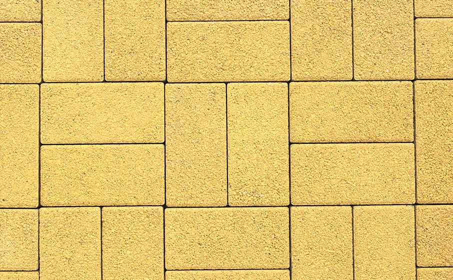 Плитка тротуарная ВЫБОР ЛА-Линия 2П.8, Гранит желтый, 200*100*80 мм