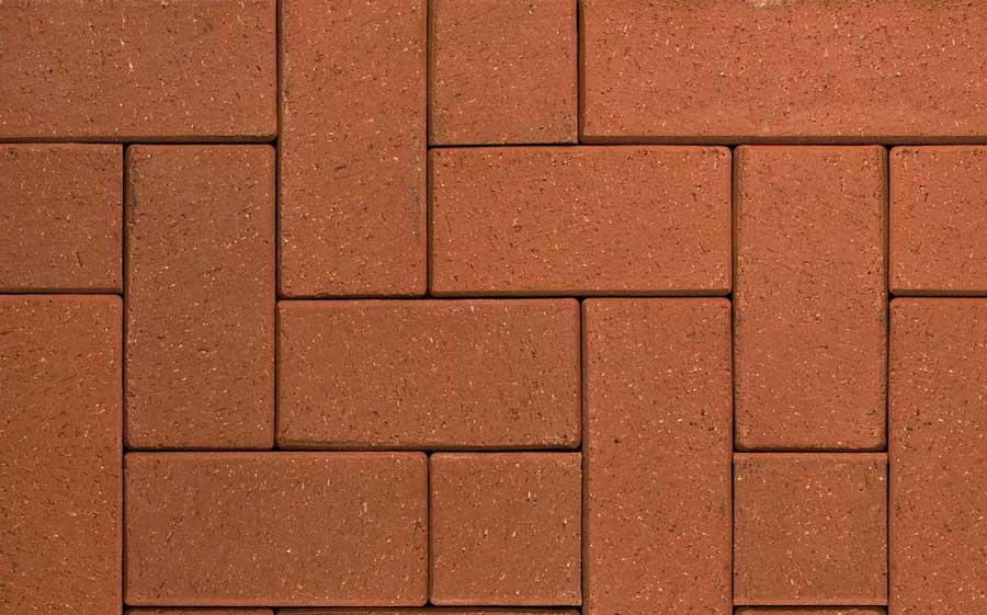 Клинкерная тротуарная брусчатка мозаичная (8 частей) ABC Braun-nuanciert, 240*118/60*60*52 мм