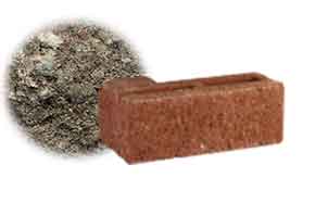 Облицовочный бетонный камень угловой Меликонполар СКЦ 2Л-9 черный, 380*120(190)*140 мм