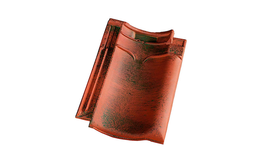 Керамическая черепица рядовая Koramic VHV Weathered Red