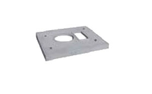 Лёгкая покровная плита SCHIEDEL UNI под обмуровку одноходовая с вентиляцией, D 30 см