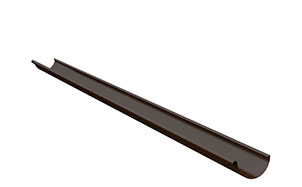 Желоб водосточный LINDAB R сталь, коричневый, D 125 мм, L 3 м