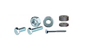 Комплект крепежа Borge для переходного мостика 1.5 м, медь
