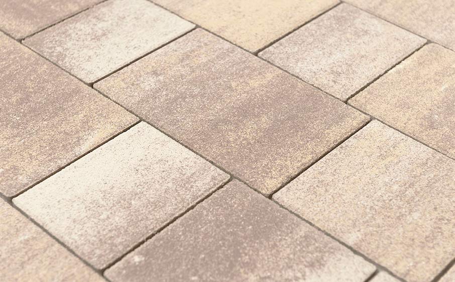 Плитка тротуарная BRAER Старый город Венусбергер Color Mix Тип 15 "Степь", 120/160/240*160 мм