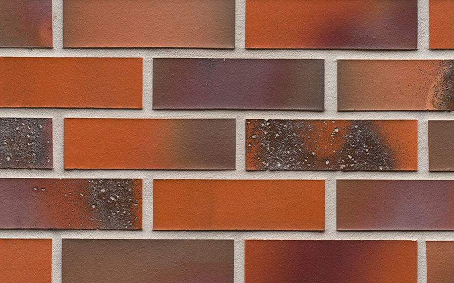 Клинкерная фасадная плитка Feldhaus Klinker R582 Salina terreno bluastro, 240*52*14 мм