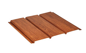 Софит без перфорации AQUASYSTEM красное дерево, 1*0,303 м