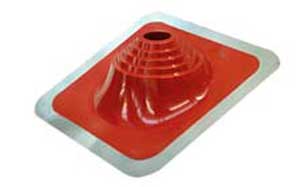 Кровельная проходка угловая №2 Borge красная