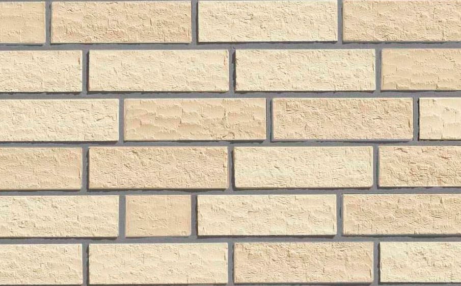 Кирпич клинкерный пустотелый Roben Ravello baryt-weiss, 240*115*52 мм