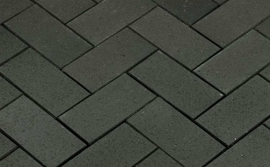 Тротуарная клинкерная брусчатка Penter Baltic Klinker Pavers Grafit, 200*100*52 мм