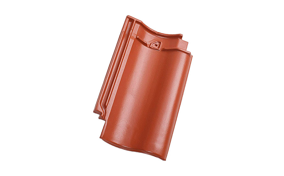 Керамическая черепица рядовая Koramic Cavus 14 (E88) Red Engobe