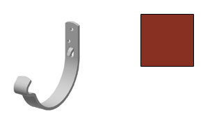 Крюк крепления желоба удлиненный CM Vattern красный, D 125 мм, L 310 мм