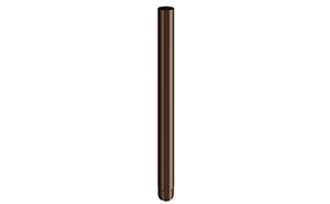 Труба водосточная LINDAB SROR сталь, коричневая, D 87 мм, L 2,5 м