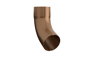 Колено трубы с соединителем LINDAB BM сталь, медный металлик, 70 град., D 100 мм