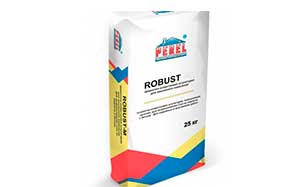 Цементно-известковая штукатурка PEREL Robust 0515, 25 кг