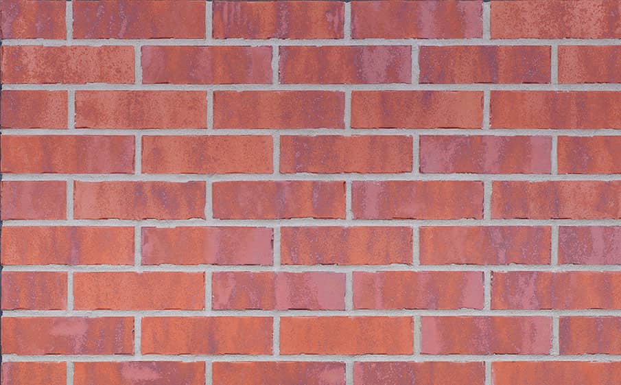 Клинкерная фасадная плитка KING KLINKER Old Castle Red square (HF39) под старину NF14, 240*71*14 мм