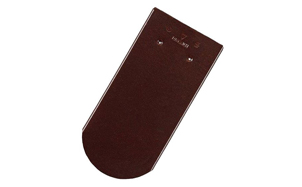 Керамическая черепица рядовая TONDACH Бобровка 70-вишневый глазурь Амадеус