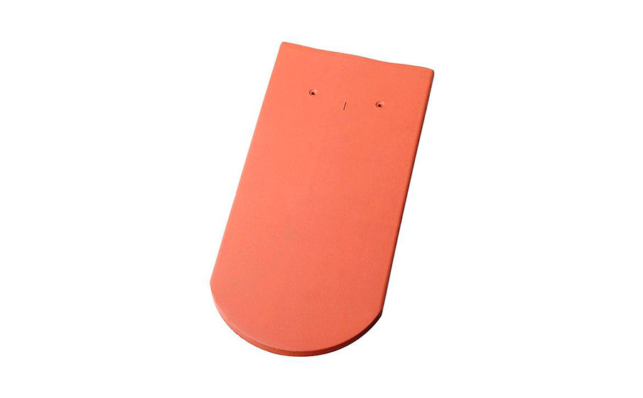 Керамическая черепица рядовая Koramic Biber Natural Red