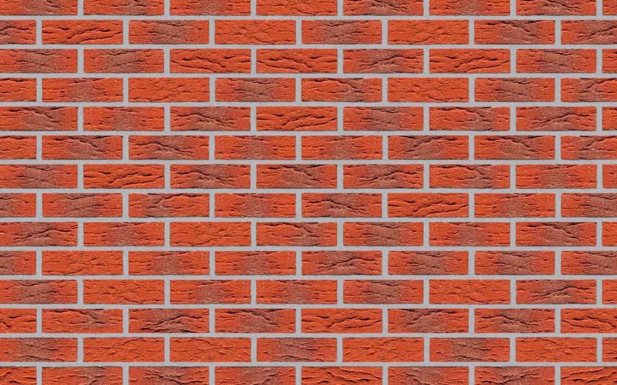 Кирпич клинкерный пустотелый Feldhaus Klinker К345 carmesi aczent mana, 240*115*71 мм