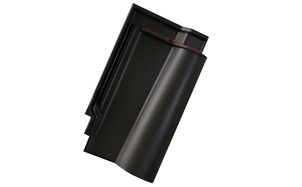 Керамическая черепица рядовая TONDACH Кармен 31-черный "неро" ангоб