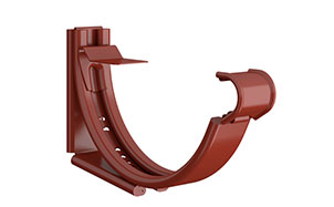 Крюк крепления желоба регулируемый LINDAB SSK сталь, кирпично-красный, D 150 мм