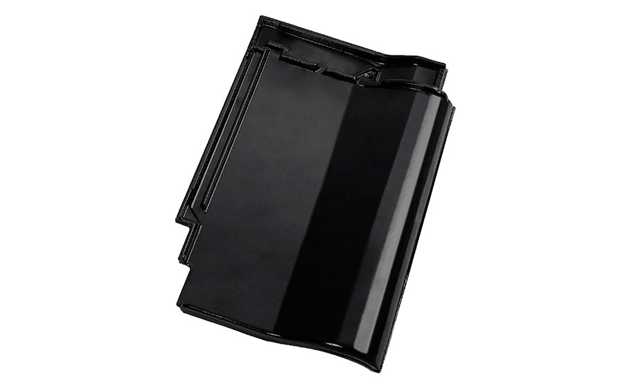 Керамическая черепица рядовая Koramic Alegra 8 Noble Black