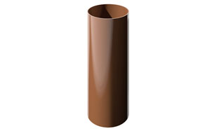 Труба Verat коричневый, D 82 мм, L 1,5 м