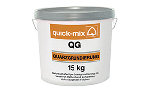 Кварцевый грунтовочный раствор quick-mix QG, 15 кг
