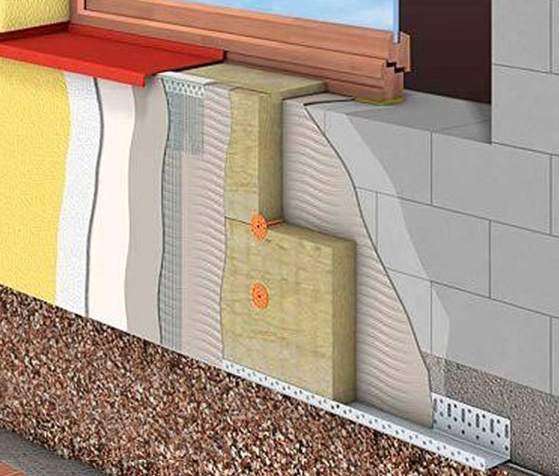 Утепление фасадов