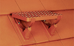 Комплект безопасной подножки BRAAS Таунус, темно-коричневый, 410*250 мм