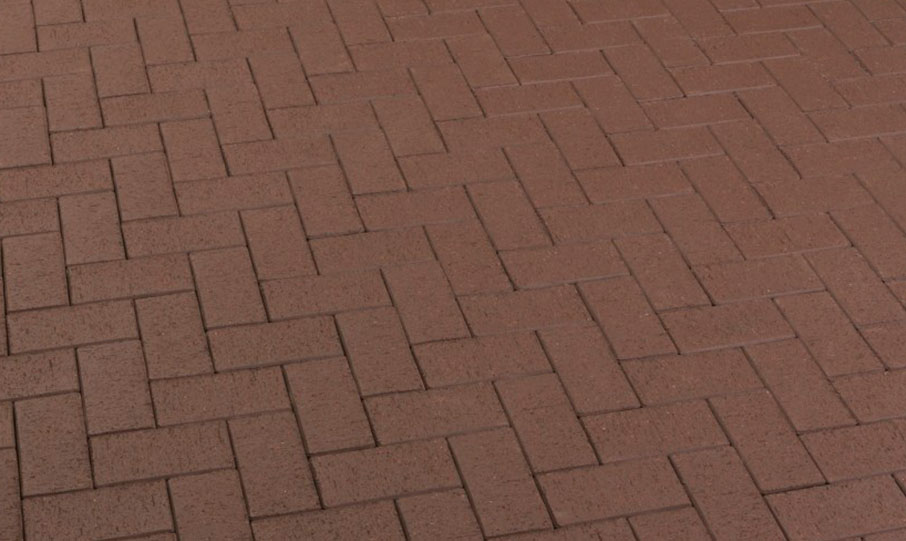 Тротуарная клинкерная брусчатка Feldhaus Klinker P502 umbra plano, 200*100*52 мм
