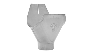 Воронка жёлоба AQUASYSTEM оцинкованная сталь, D 150 мм