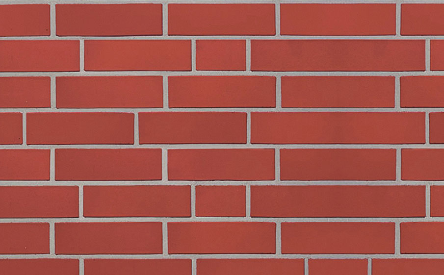 Кирпич клинкерный пустотелый Roben Westerwald rot гладкий, 210*100*52 мм