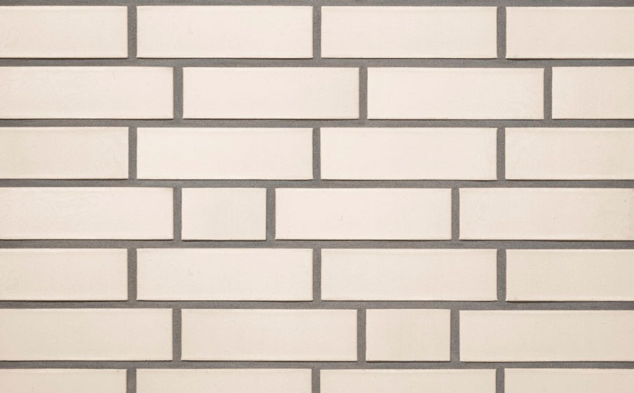 Кирпич клинкерный пустотелый Roben Oslo perlweiss glatt, 240*115*52 мм