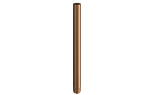 Труба водосточная 3 п.м. LINDAB SROR диаметр 100 мм, медный металлик (778) RAL 8003