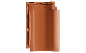 Керамическая черепица рядовая CREATON Viva натуральный красный