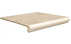 Клинкерная ступень флорентинер Interbau Nature Art Bambus beige, 360*320*9,5 мм