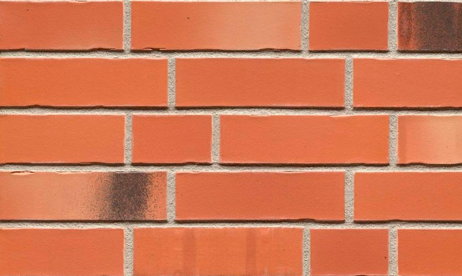 Клинкерная фасадная плитка Feldhaus Klinker R985 Vario bacco terracotta matiz, 240*52*14 мм