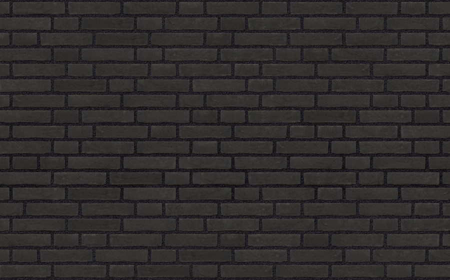 Кирпич керамический полнотелый Nelissen Rodruza Black рельефный, 215*50*65 мм