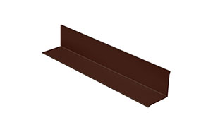 Планка угловая (внутренняя) AQUASYSTEM коричневая (Ral8017), 2,0 м