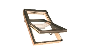 Мансардное окно FAKRO FTP-V L3 "триплекс" с легкоочищающимся покрытием, 780*1400 мм