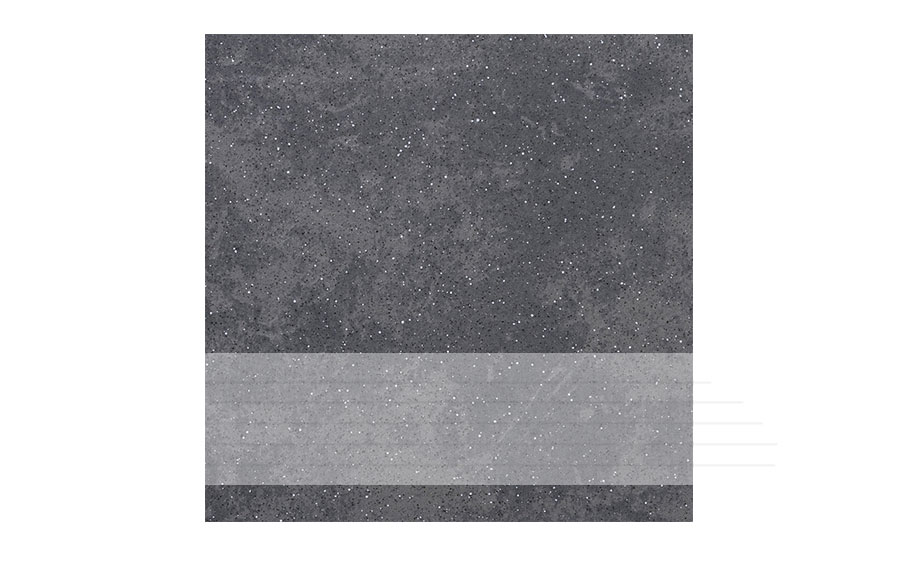 Клинкерная ступень с насечками Stroeher Keraplatte Roccia 845 nero, 300x294x10 мм