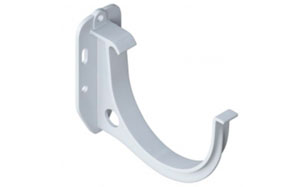 Кронштейн желоба Verat белый, D 125 мм